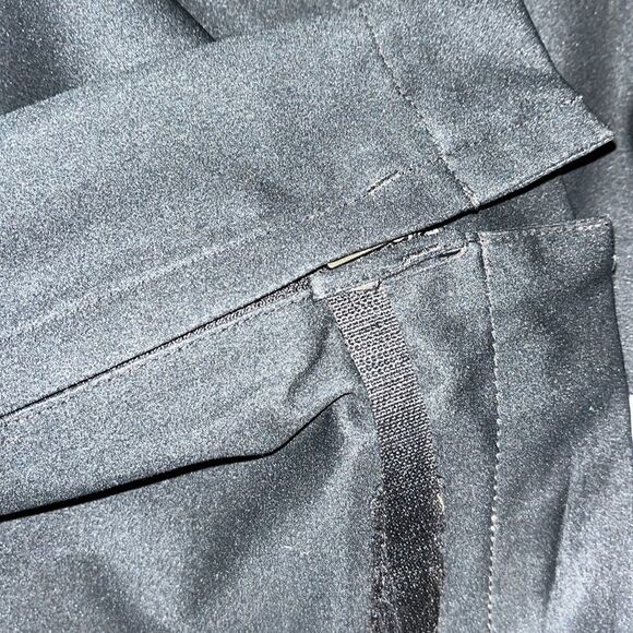 Nike 4 pocket Storm-Fit waterproof pullover Black Elastic Waist Rain Pants M - Picture 3 of 10